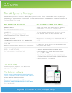 Systems Manager Data Sheet